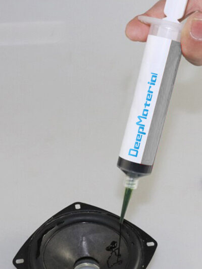 2 Oz Lord Of Bass Black Rubber Speaker Glue – For Dust Caps & Butyl Surrounds (L3890-2)